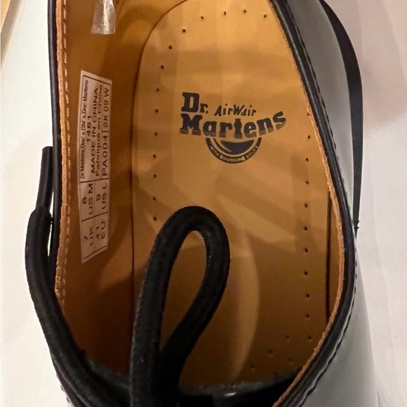 NWB Dr. Martens 1461 WOMEN'S SMOOTH LEATHER OXFORD SHOES Black US 9/EU 41 - Picture 8 of 12